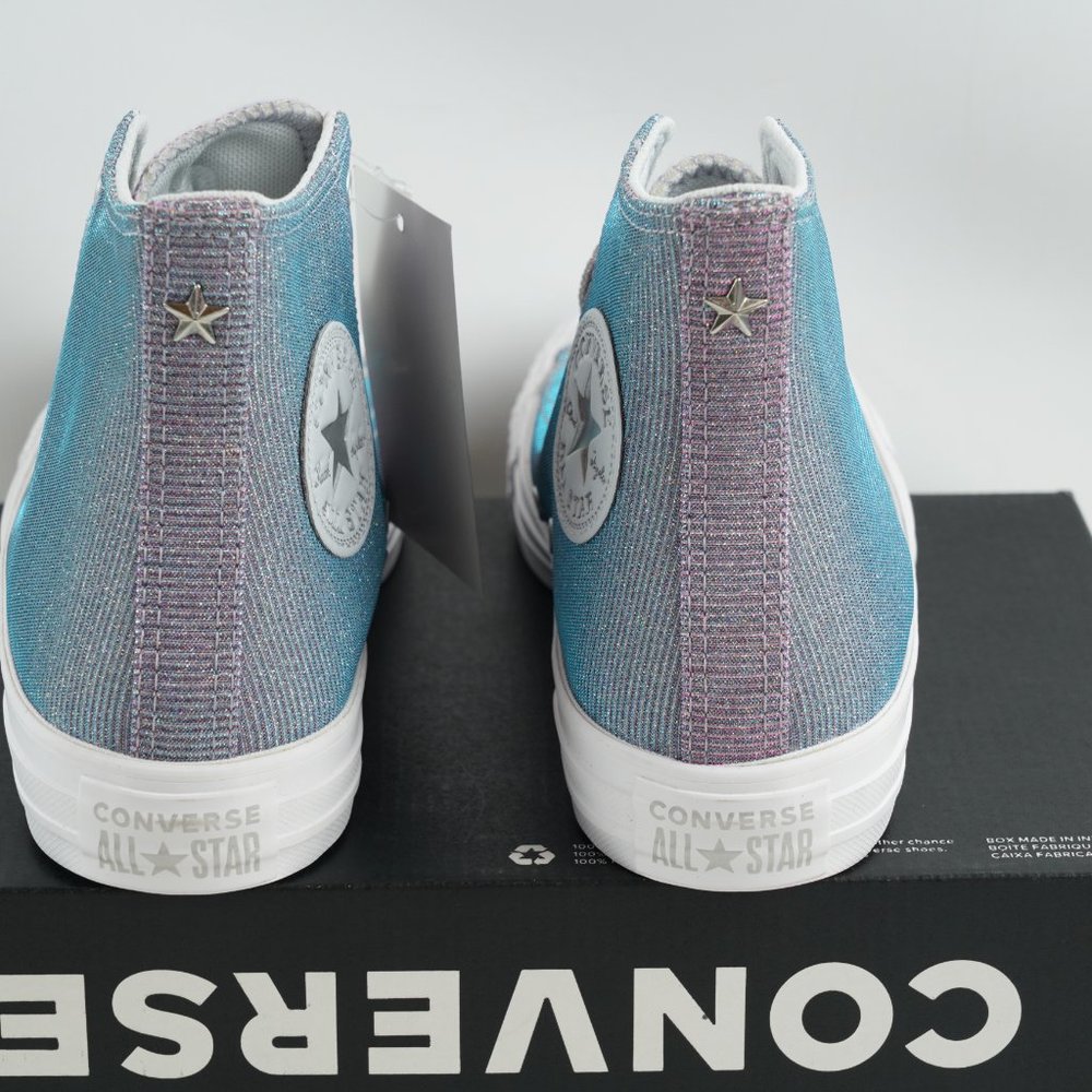 Converse Chuck Taylor All Star Hi Platinum Shoes - Picture 9 of 11